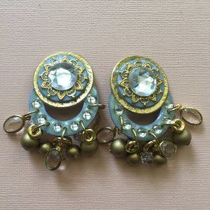 Vintage Mam Collectable Statement Earrings GUC